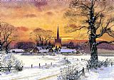 Unknown Snow Church painting
